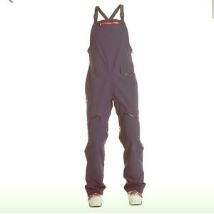 Women’s fly low ski bibs size large
